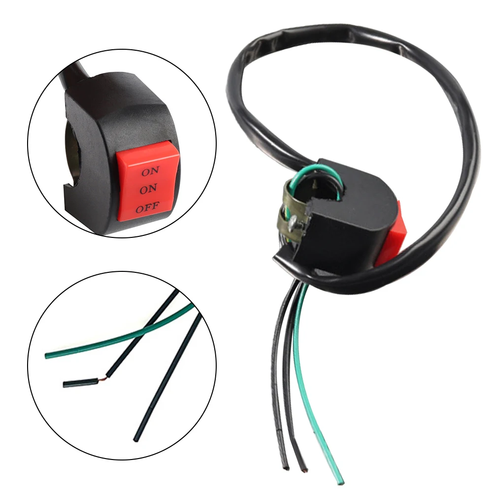 

Moto Electric Vehicle Lights Switch ATV Scooter Third Gear Lamp Switch Durable Electric Vehicle Lights Accessories