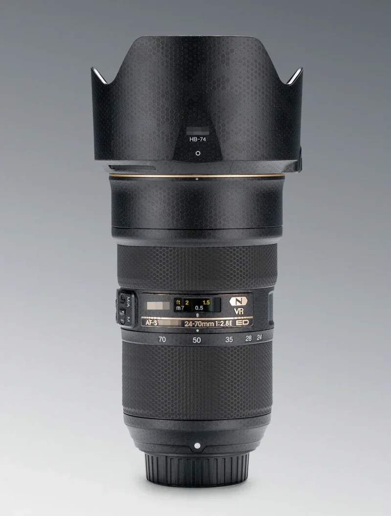 Наклейка Aangepaste для Nikon AF-S 24-70Mm F2.8e Ed Vr виниловая пленка Jas Afs 24-70 2.8 F/2.8 E