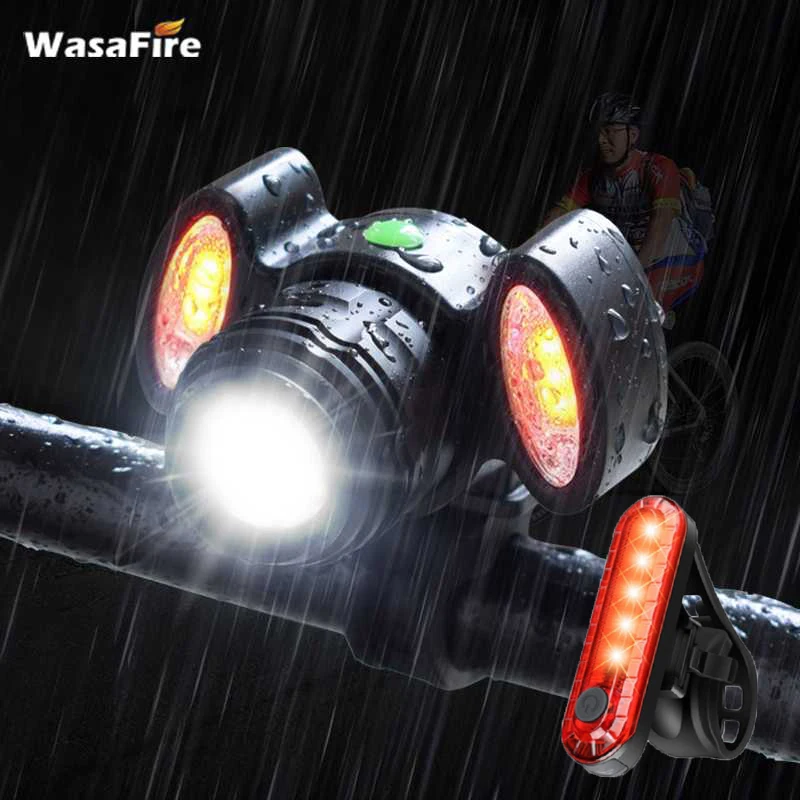 

Фонасветильник велосипедный суперъяркий с зарядкой от USB, 1500 лм, XML T6