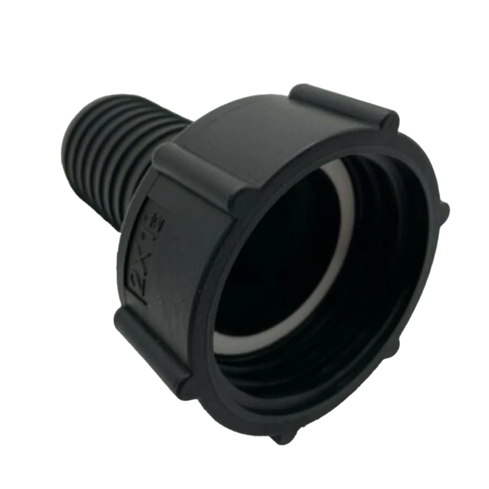 

Переходник для крана ABS + TPR аксессуары черный адаптер IBC S60x6 (2 дюйма) мама