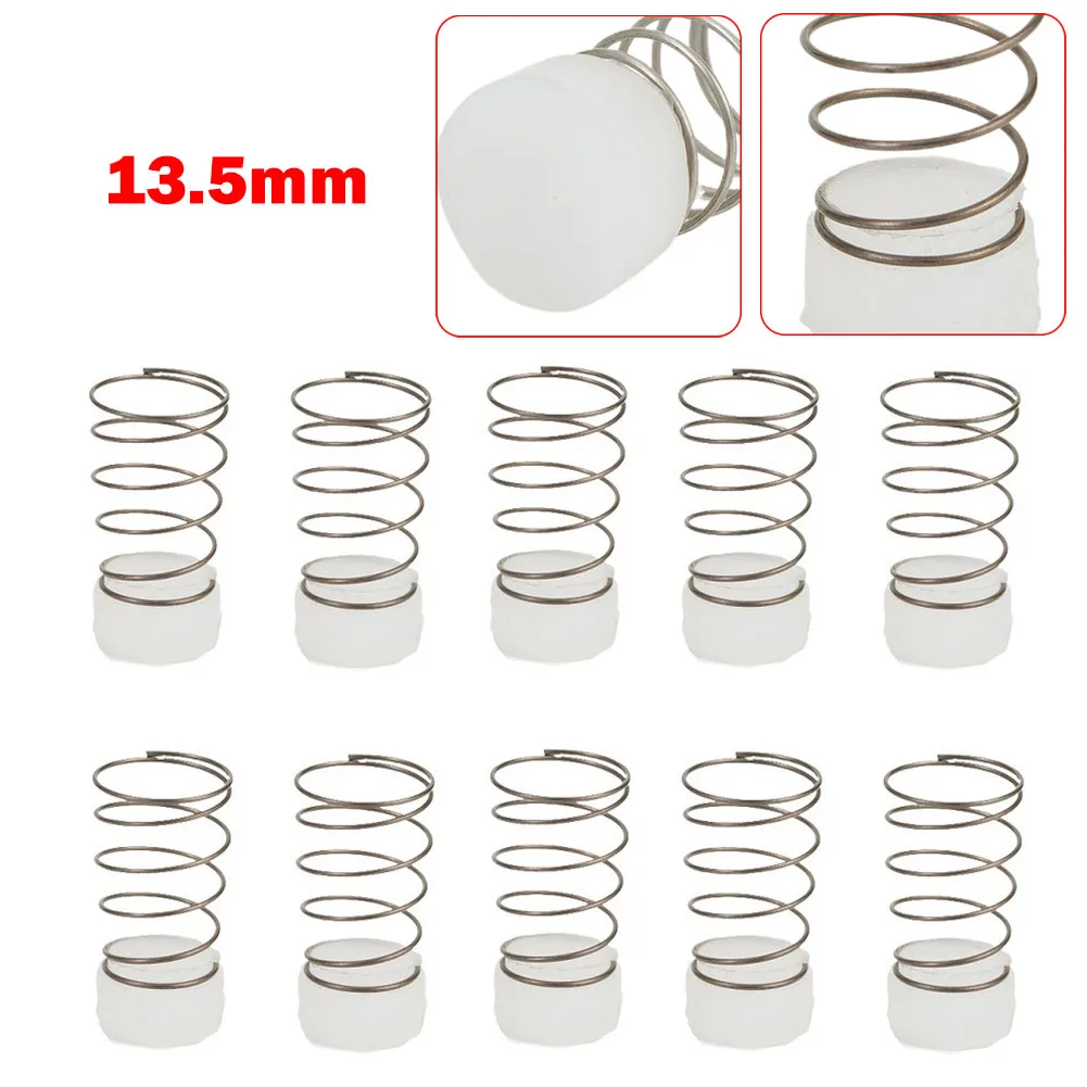

10 Sets Air Compressor Seal Pads Spring 13.5mm Foot Protector Rubber Seal Pads Spring 28 X 13.5mm Air Compressor Parts