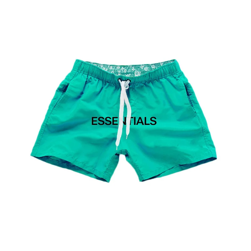 

New Essentials Swim Trunks Men's Summer Breeche Casual Bermuda Black Board Shorts Men's Classic Beach Shorts Beach Board Shorts