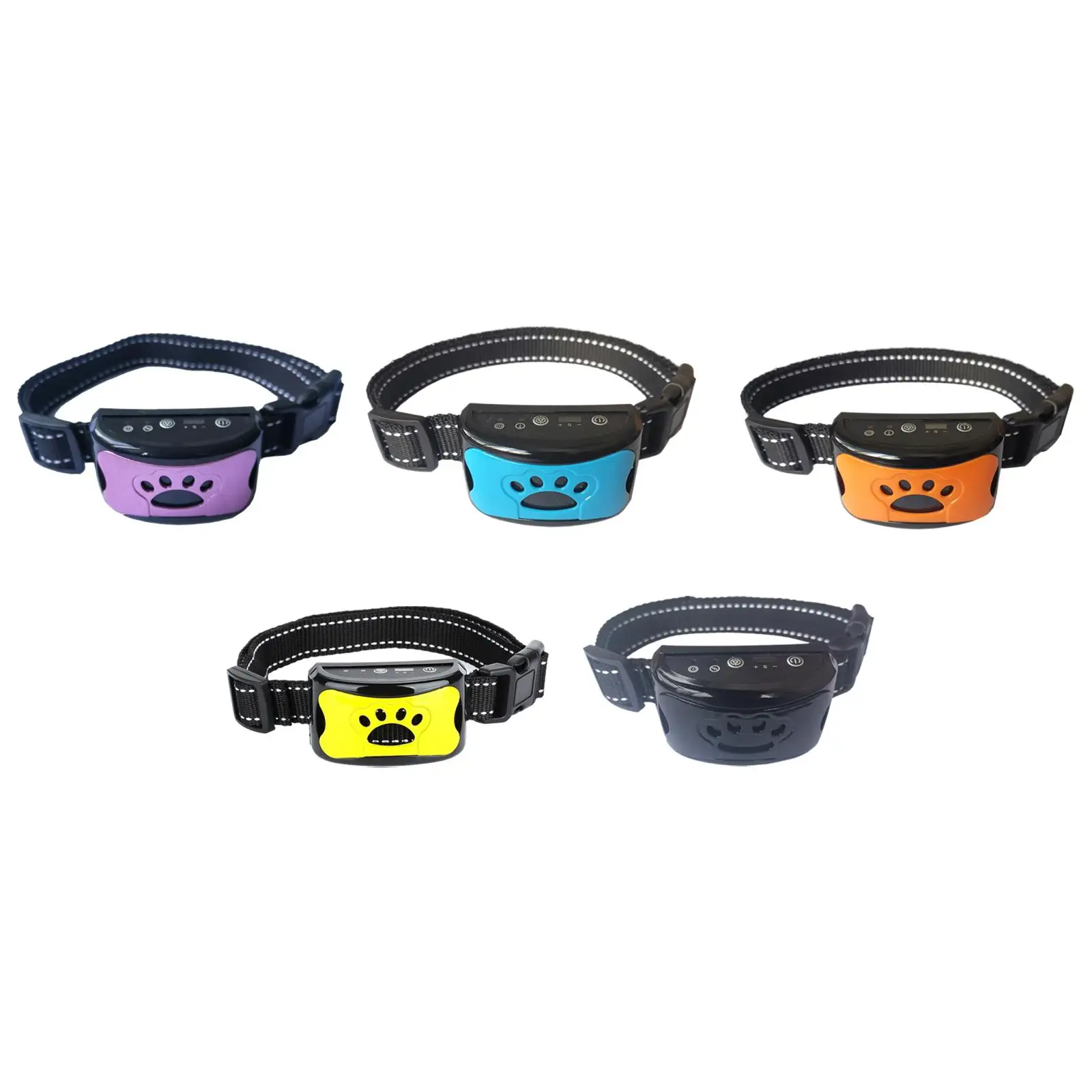 

Humane Dog Bark Collar 7 Level Sensitivity Anti Barking Collar for Small Large Dogs Pet Bark Control Device Automatic Action