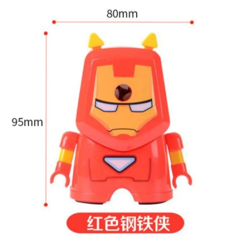 Портативная точилка для карандашей Marvel Человек-паук Капитан Америка Бэтмен