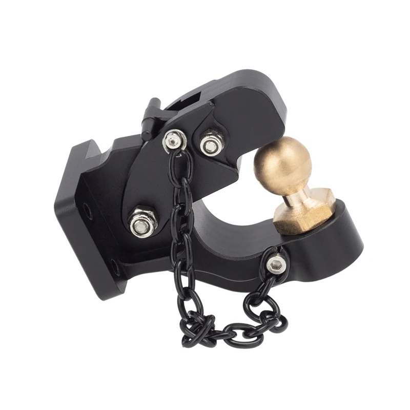 

CNC Metal Rear Bumper Tow Trailer Hook for Axial SCX6 Jeep JLU Wrangler 1/6 RC Crawler Car Upgrade Parts Accessories