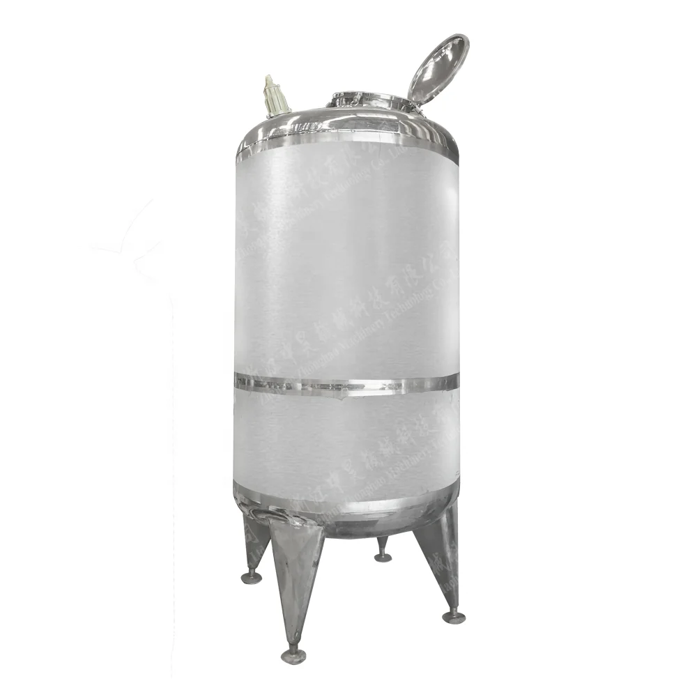 High quality directly sells Industry stainless steel liquid storing vessel Insulation jacket steam heating storage tank