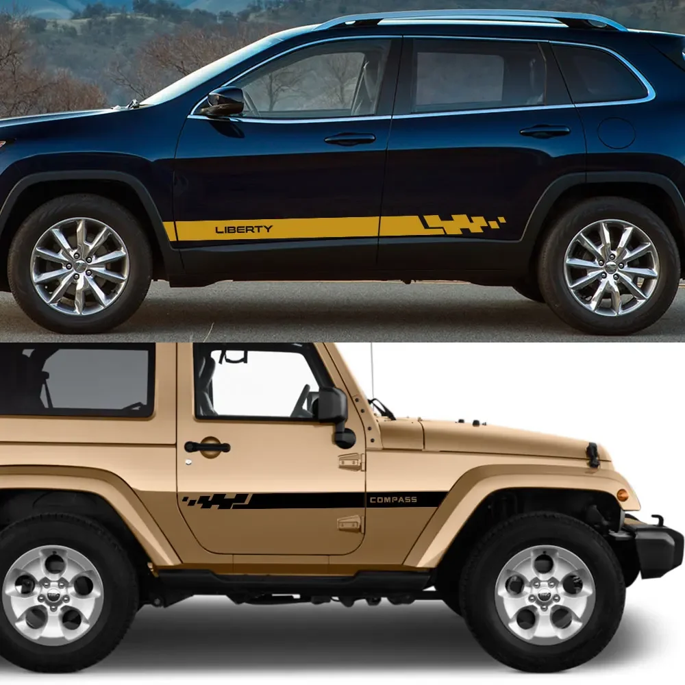 2 шт. автомобильные двусторонние наклейки на дверь