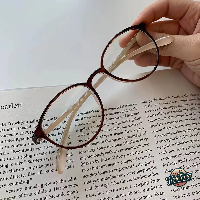 Женские очки от синего света овальной формы