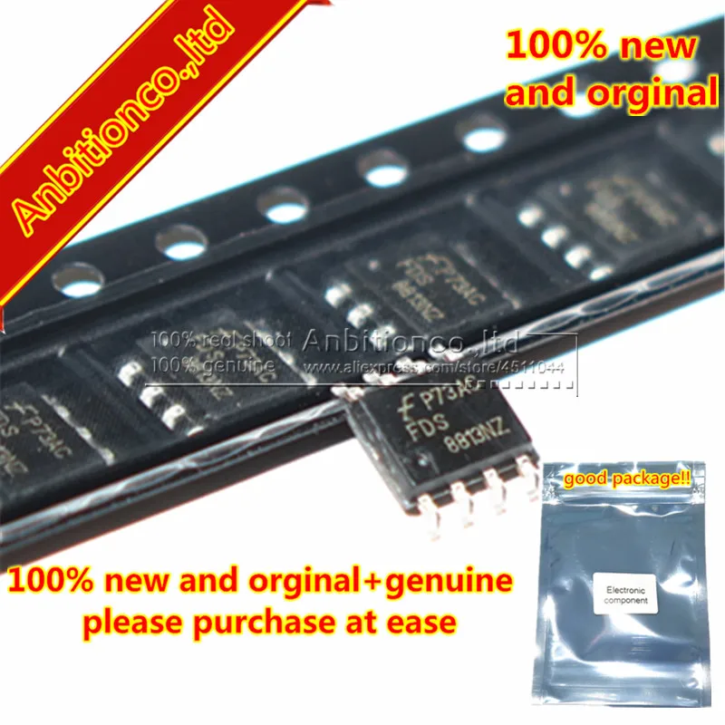 

10pcs 100% new and orginal free shipping FDS8813 FDS8813NZ SOP8 in stock