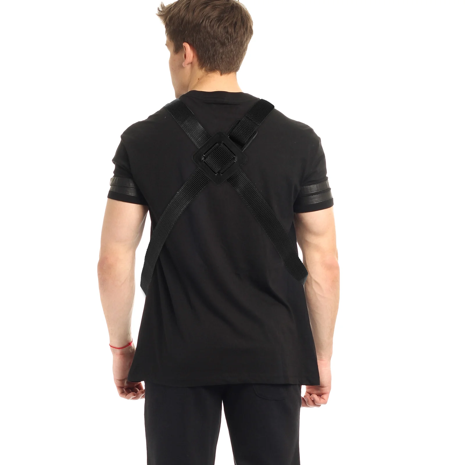 Регулируемый плечевой ремень для альт/тенора/Baritone саксофона (черный) Ремень