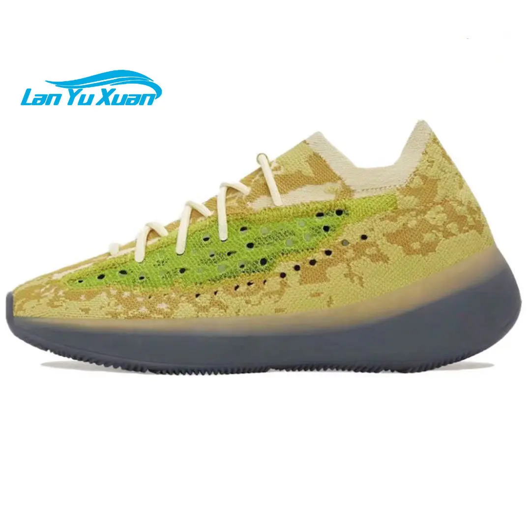 

2021 brand ladies running original 1:1 yeezy 380 Hylte Glow shoes sneakers