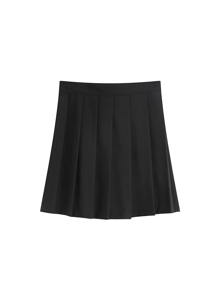 Женское платье с длинным рукавом элегантное винтажное черное в клетку Корейском