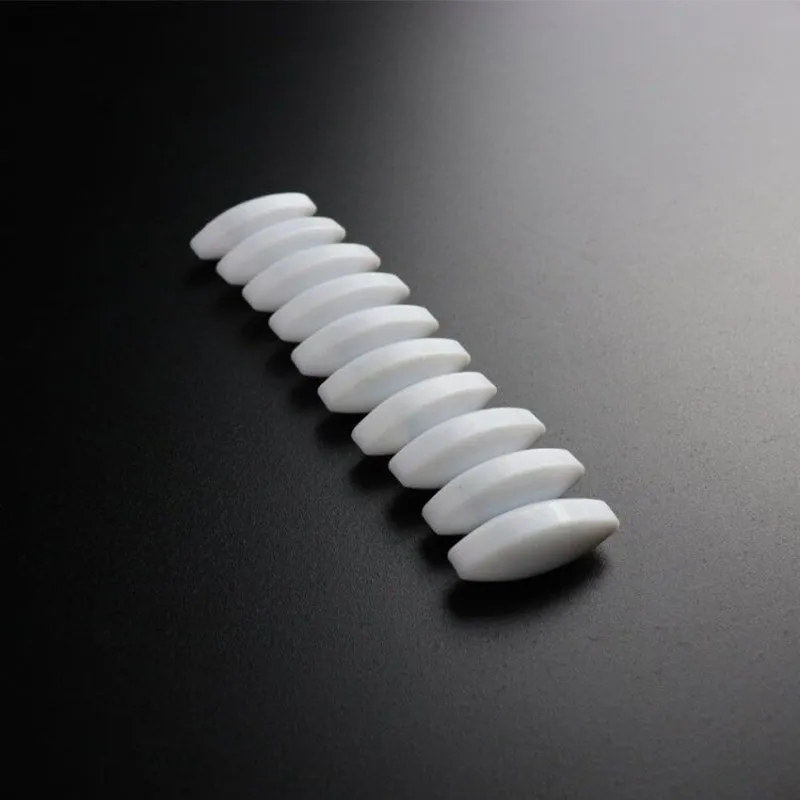 

10pcs PTFE A10 10mm*6mm Magnetic Stirrer Mixer Stir Bar model A Olive shape