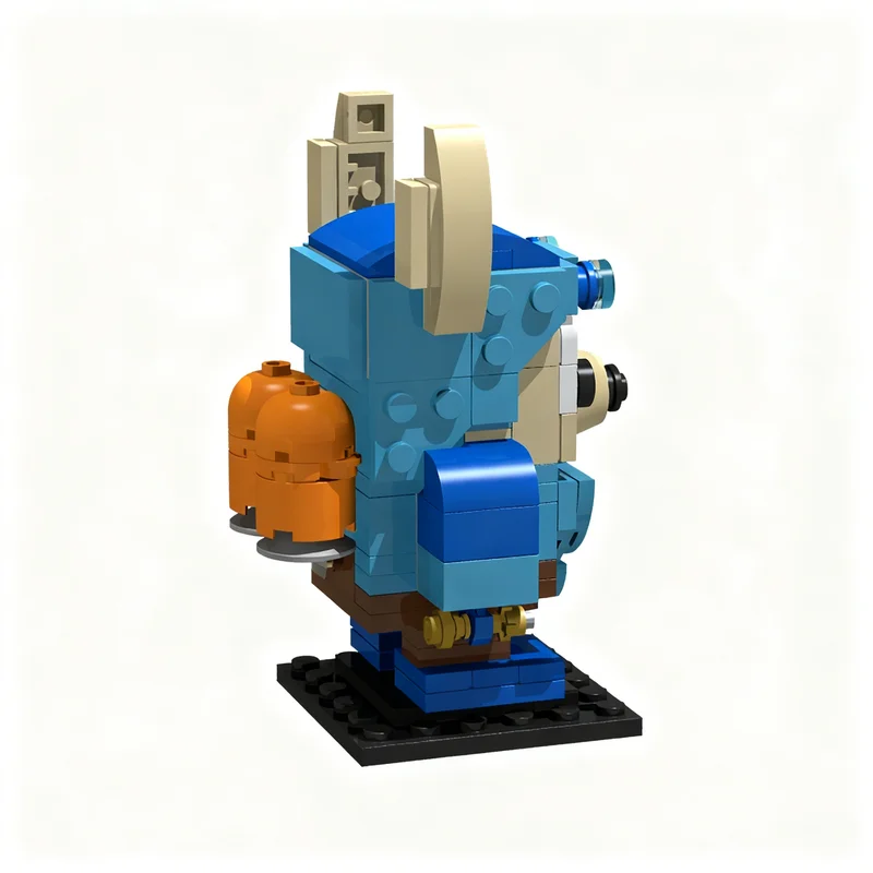 150 деталей MOC Sparkster: Конструктор «Рыцарь-ракета», развивающая игрушка, рождественский подарок, творческий набор для детей (art.: 3920dc7d36c2c) - 3920dc7d36c2c