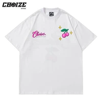 choize streetwear hip hop casual t shirt mens loose summer retro oversized tees shirts men unisex harajuku printed graphic tops