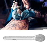new tattoo 4 4cm1 7inch pure silver contact screw binder binding post tattoo machine microblading accessory parts for tattooing