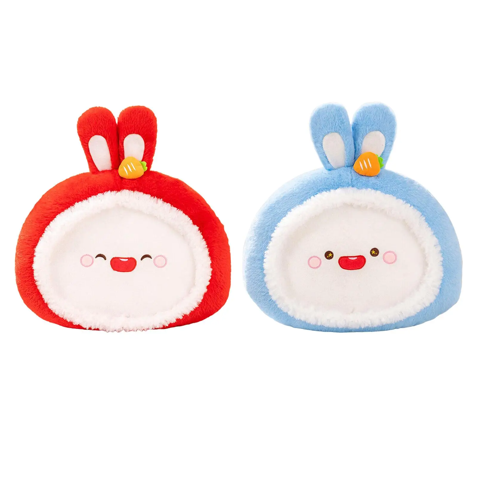

Warm Pal Plush Pillow Gift Plush Toy Washable Warmer Rabbit Cute Hugging Pillows for Car Halloween Office Kids Nursery