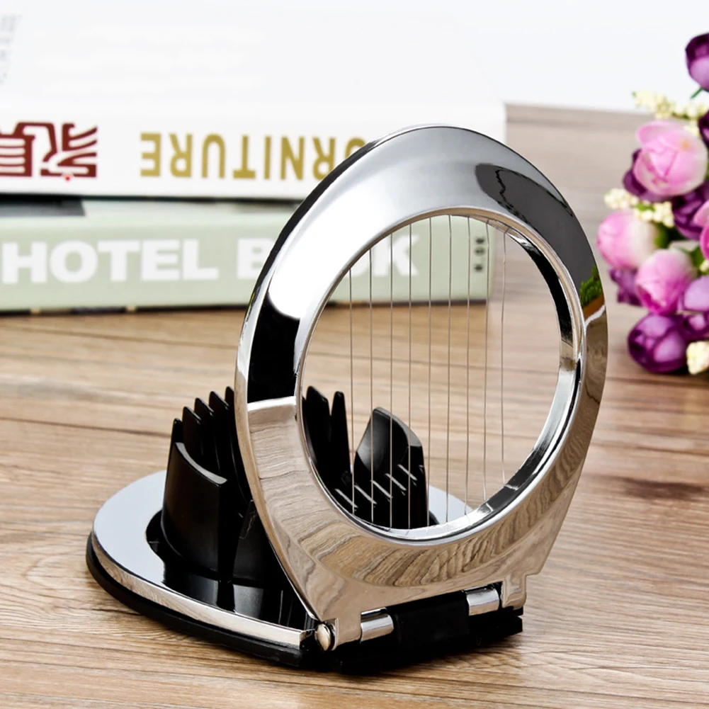 

Инструмент для резки яиц из цинкового сплава, многофункциональный инструмент для резки яиц, инновационные разделители для яиц, обед, практи...