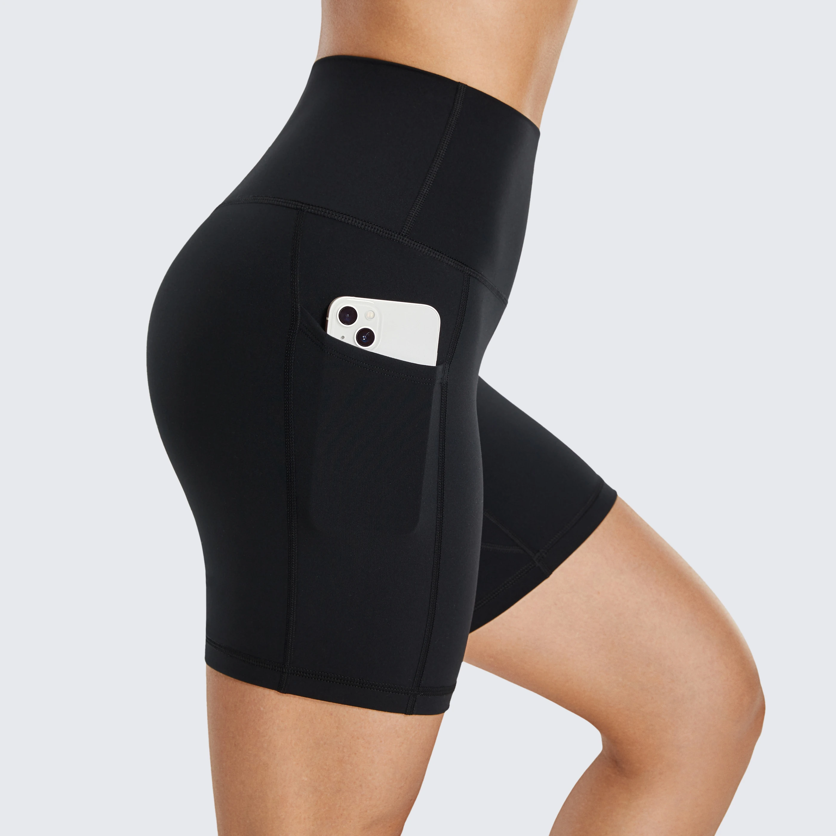 Женские шорты для йоги SYROKAN с леопардовым принтом без ощущения Атлетическая