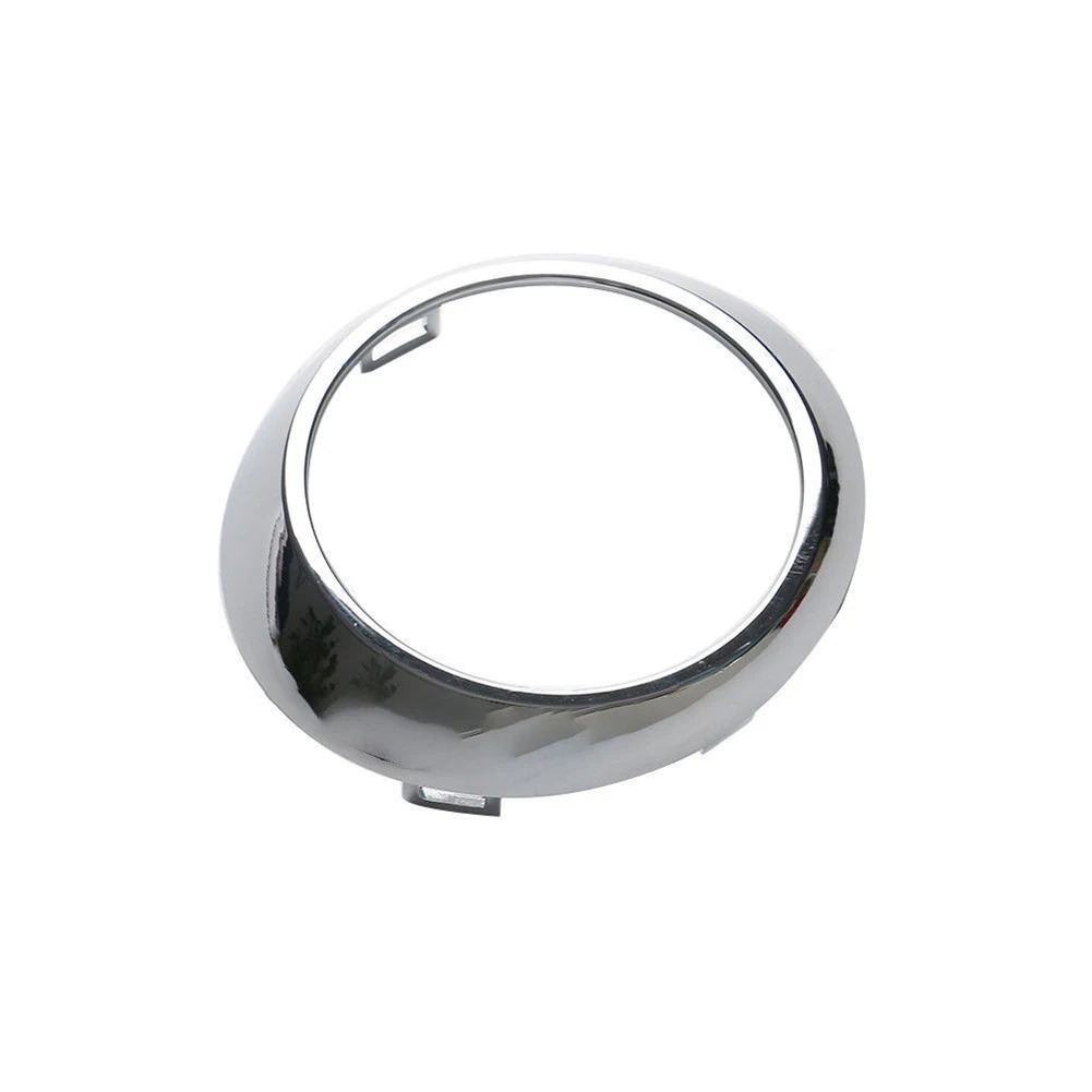 

None Fog Light Frame Bumper Cover Car Truck Trim 1 PC ABS Exterior Accessories For Mercedes Replacement Silver