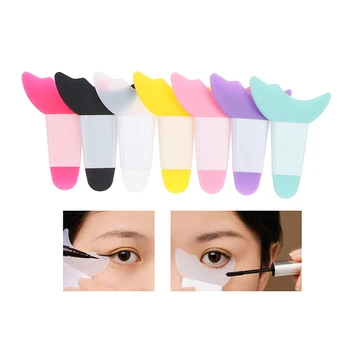 Silicone Eyeshadow Pad Easy Crease Line Kit With Eyeshadow Brush Makeup Crease Line Kit Women Makeup Eyeshadow Applicator 1