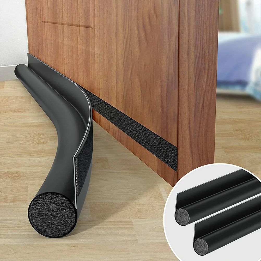 

1pc 95cm Waterproof Seal Strip Draught Excluder Stopper Door Bottom Guard Draft Blocker Dustproof Soundproof