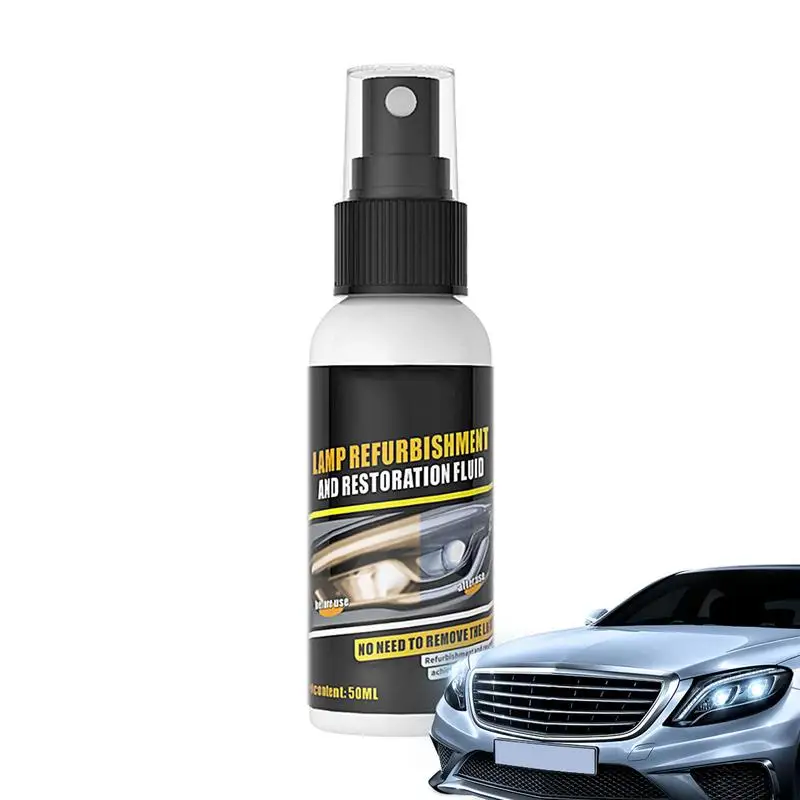 

Car Headlight Restoration Spray Scratch Remover Refinisher Refurbished Spray Light Restoration Tools Maintenance Accessories