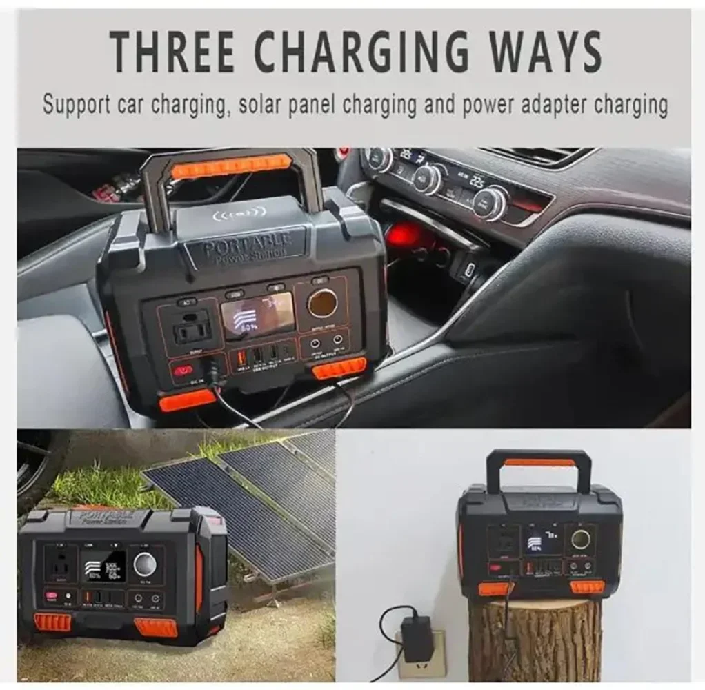Портативная электростанция 300 Вт 78000 мАч светодиодный дисплей для кемпинга на