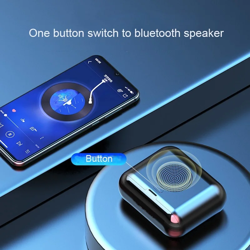 Xiaomi True Wireless Bluetooth наушники и динамик 2 в 1 HD стерео беспроводные мини-наушники