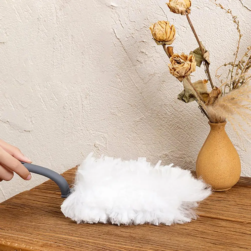 

Dust Brush Fluffy for Home Household Washable Electrostatic Adsorption Replaceable Cleaning Duster for Home
