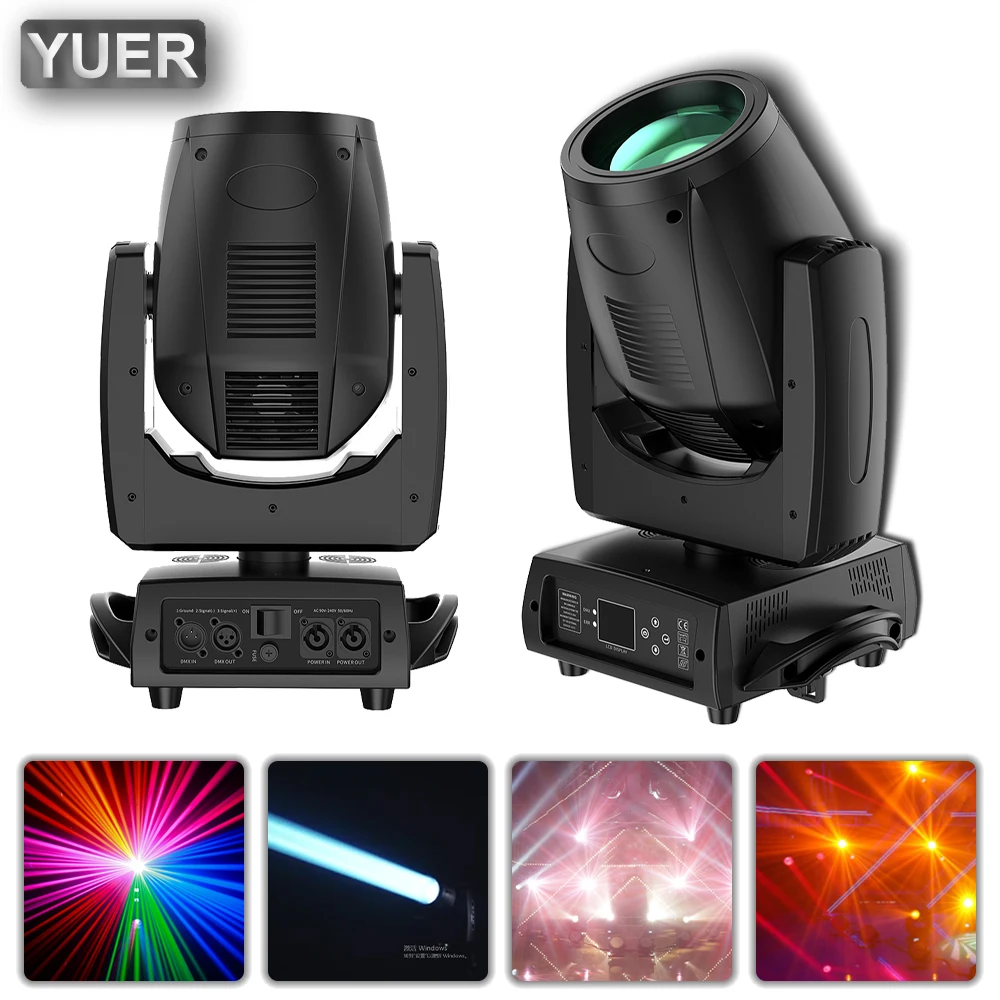 

YUER MINI 7R 230W Beam 0SRAM Moving Head Lighting DMX 512 16/20CH Lyre For DJ Bar Disco Concert Party Activities Fast Delivery