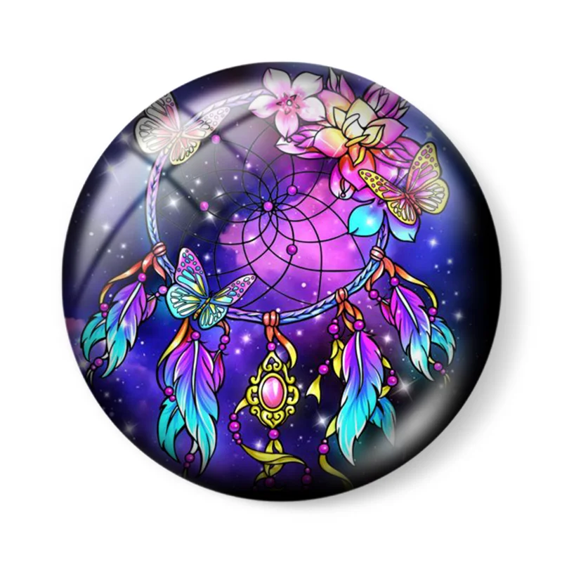 Ink-ink illustration hyacinth 12mm/25mm/30mm Round photo glass cabochon demo flat backMaking findings