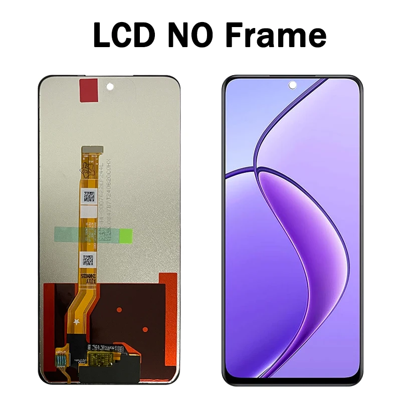 6 72 '𧪪 + для OPPO Realme 12 5G экран дигитайзер в сборе Oppo 12X LCD с рамкой