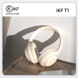 iKF T1-Wireless Bluetooth Headphones Call Noise Cancelling Wired Headset Bass Stereo Sound with Game in USA (United States)