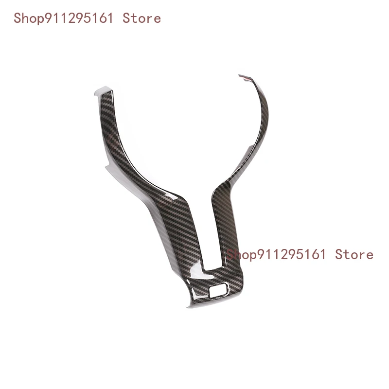 

For BMW F20 F22 F21 F30 F32 F33 F36 F06 F12 F13 X5 F15 X6 F16 M-Sport Carbon Fiber Steering Wheel Trim Car Accessories