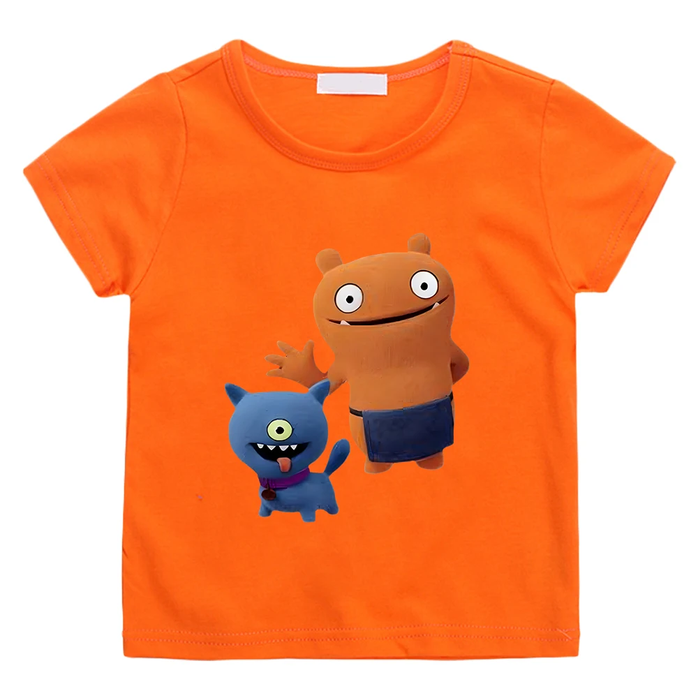 

Ugly Dolls Cute Graphic T-shirt 100% Cotton Summer Cartoon Tee-shirt Short Sleeve Boys and Girls Tshirt Comfortable Soft Shirts