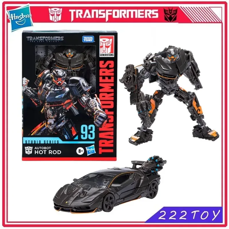 Фото Новые фигурки-роботы Hasbro Transformers Studio Series SS-93 Class D Hot Rod, аниме-модели, коллекционные игрушки, подарки для хобби №2
