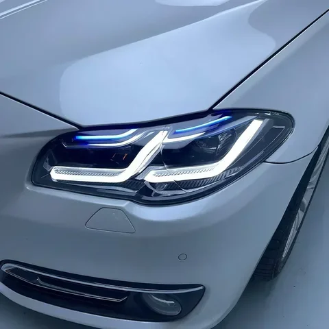 2 шт. светодиодные фары для BMW F10 F18 2010-2017 M5 520i 520d 530i 530d светодиодные фары для BMW F10 F18 фары автомобильные аксессуары