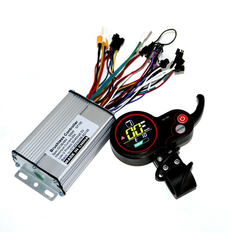 

36V/48V 350W BLDC Electric Scooter Controller E-Bike Brushless Speed Driver And LCD Display One Set Controllers