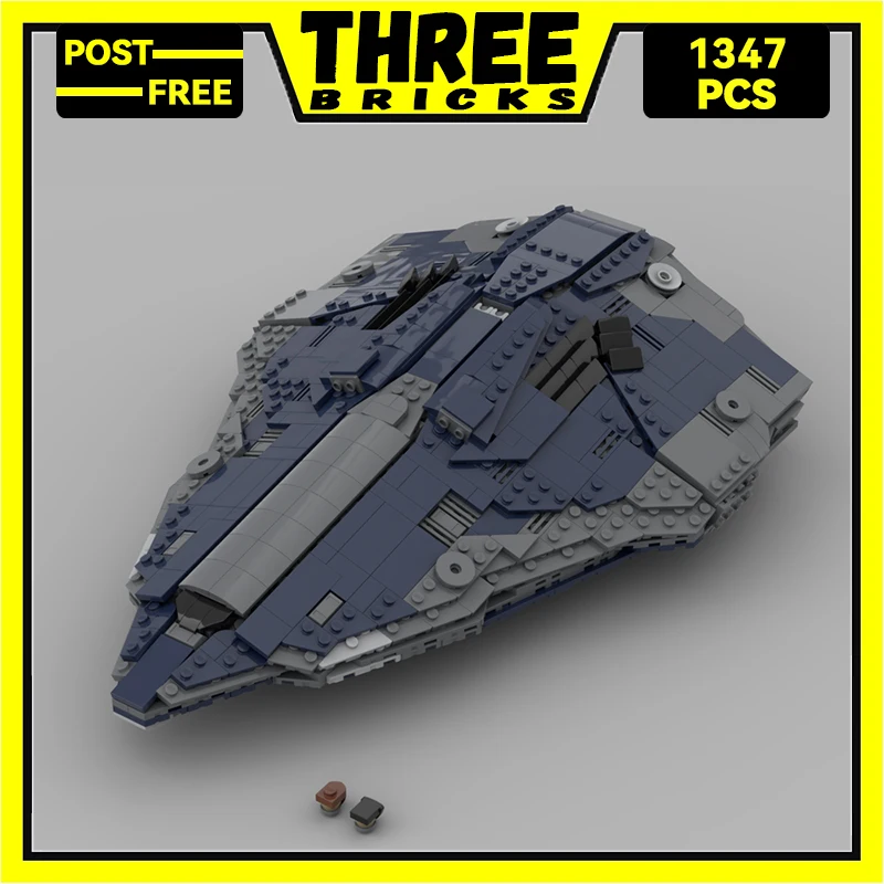 

Строительные блоки threebrwick Moc, серия военных моделей, блоки Anaconda Fighter Technology, игрушки «сделай сам» для детей, подарки для детей