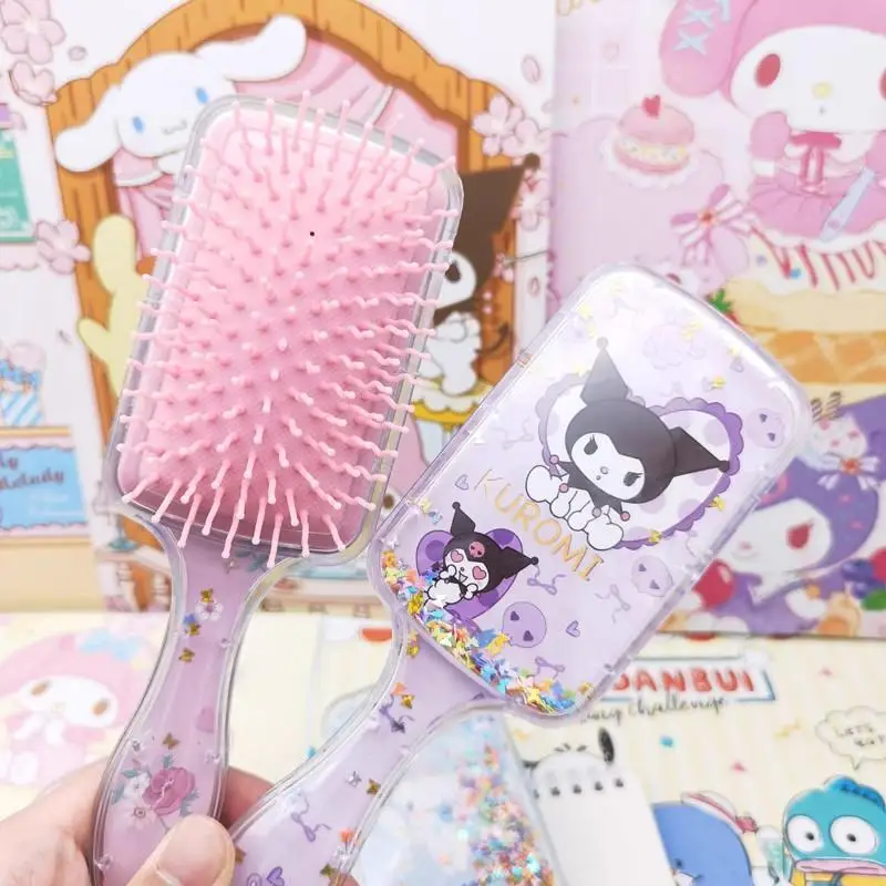 Sanrio Расческа с воздушной подушкой Cinnamoroll My Melody Kuromi понравико Kawaii Девушка расческа