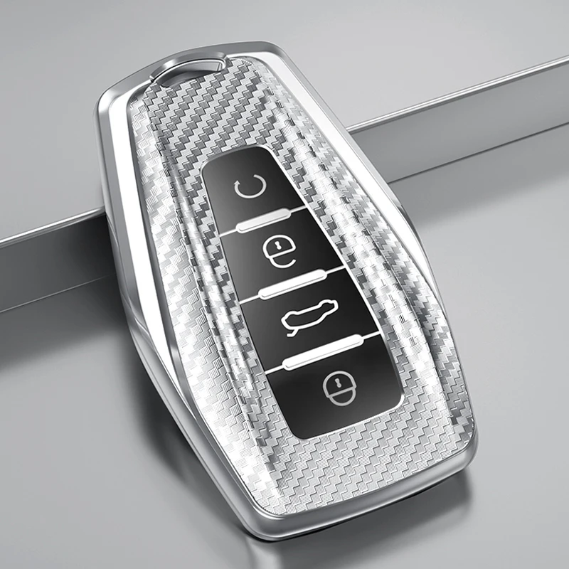 

Car Key Cover Keychain Case For Geely Coolray Atlas Boyue NL3 Emgrand X7 EX7 SUV GT GC9 Borui Car Holder Bag Styling Accessories