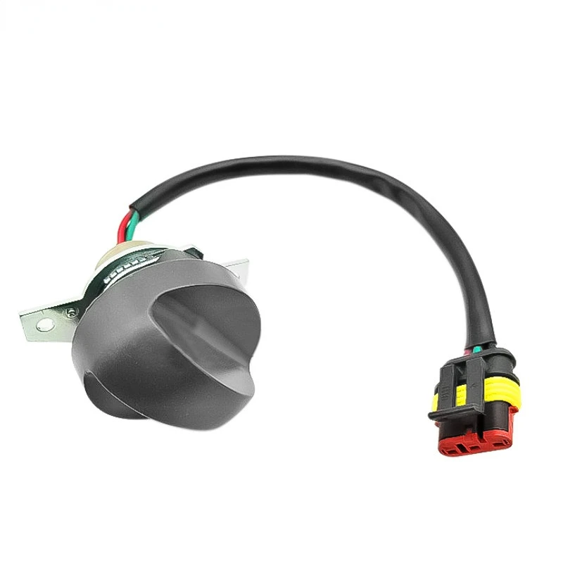 

ECS005590 Throttle Knob Switch Dial Fuel for Sany SY55 SY65 SY75 SY95 SY105 SY135 SY195 SY215 SY235 SY265 SY365 -8-9 Excavators