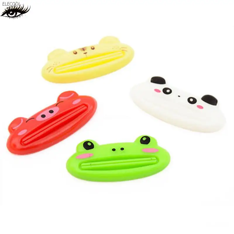 

Useful Toothpaste Rolling Holder For Home Bathroom Animal Easy Toothpaste Dispenser Plastic Tooth Paste Tube Squeezer