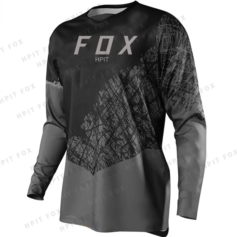 

2022 camisa de ciclismo de манга longa enduro mtb Горный Мотокросс mx горный велосипед fox mtb Мотокросс camisa