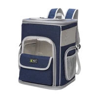breathable dog carrier backpack transparent window small animal carrier dog backpack load bearing 8kg cat carrier