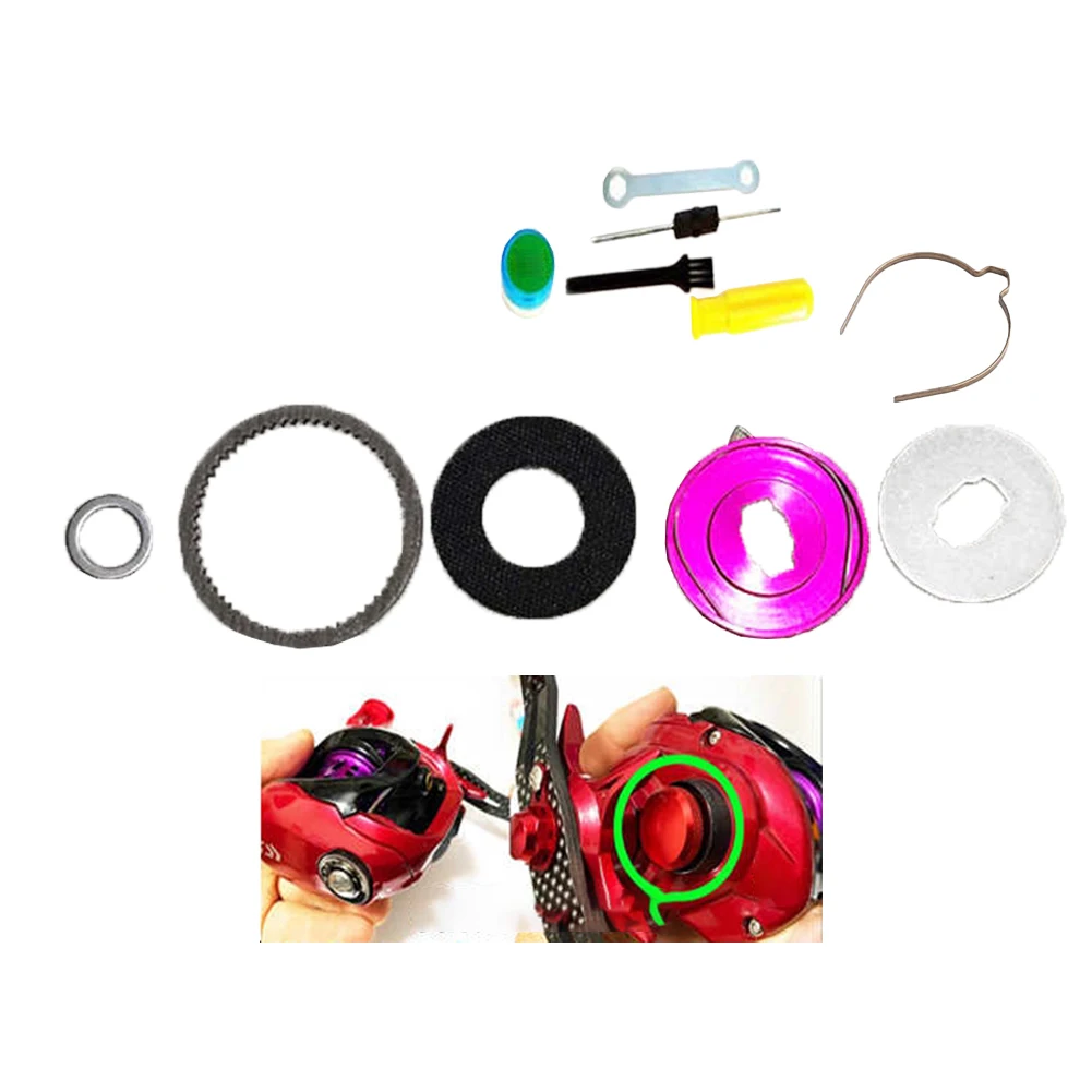 1 комплект запасные части для металлических рыболовных катушек аксессуары FUEGO