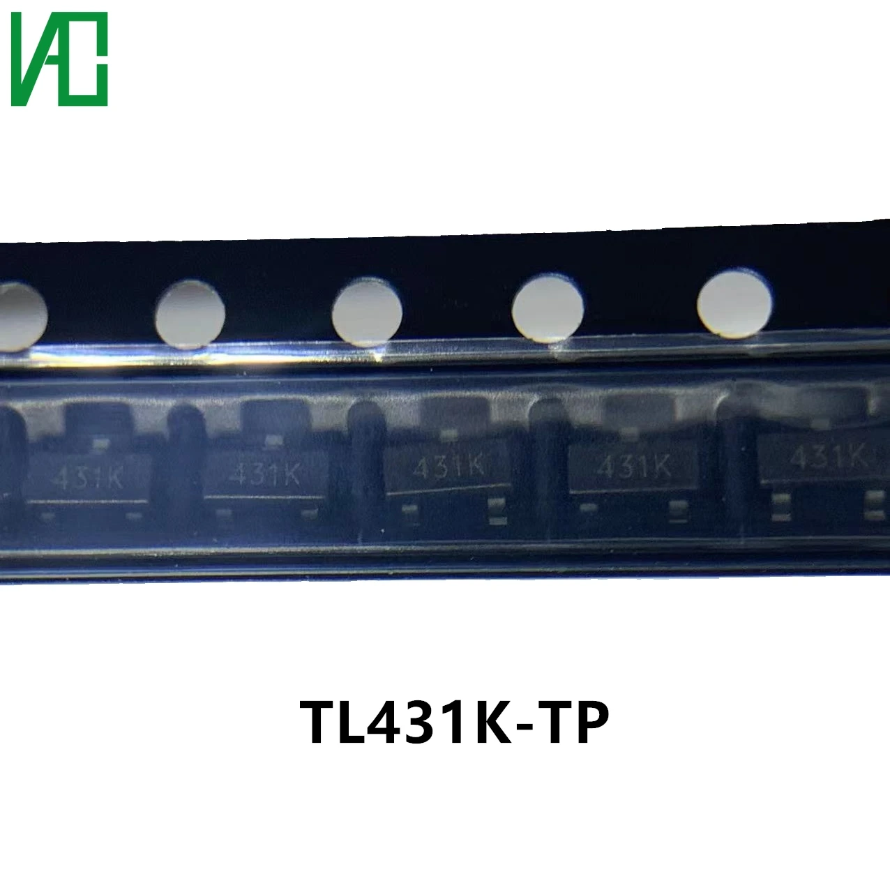 

10pcs Kit Transistor Kit TL431K-TP IC VREF SHUNT ADJ 0.5% SOT23 In Sctock