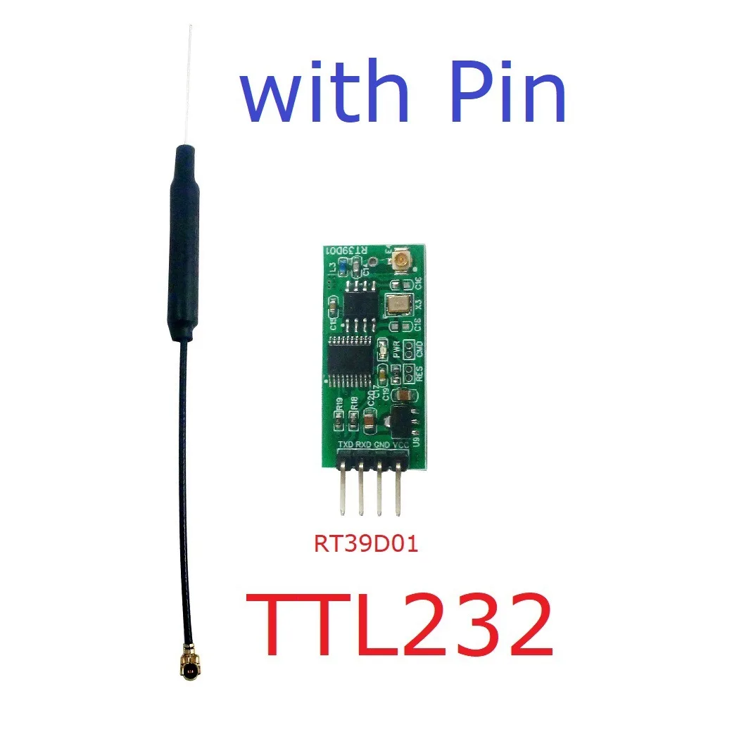 2 4G ISM Band GFSK FSK беспроводной трансивер USB/TTL модуль с антенной IPEX для Arduino UNO MEGA2560