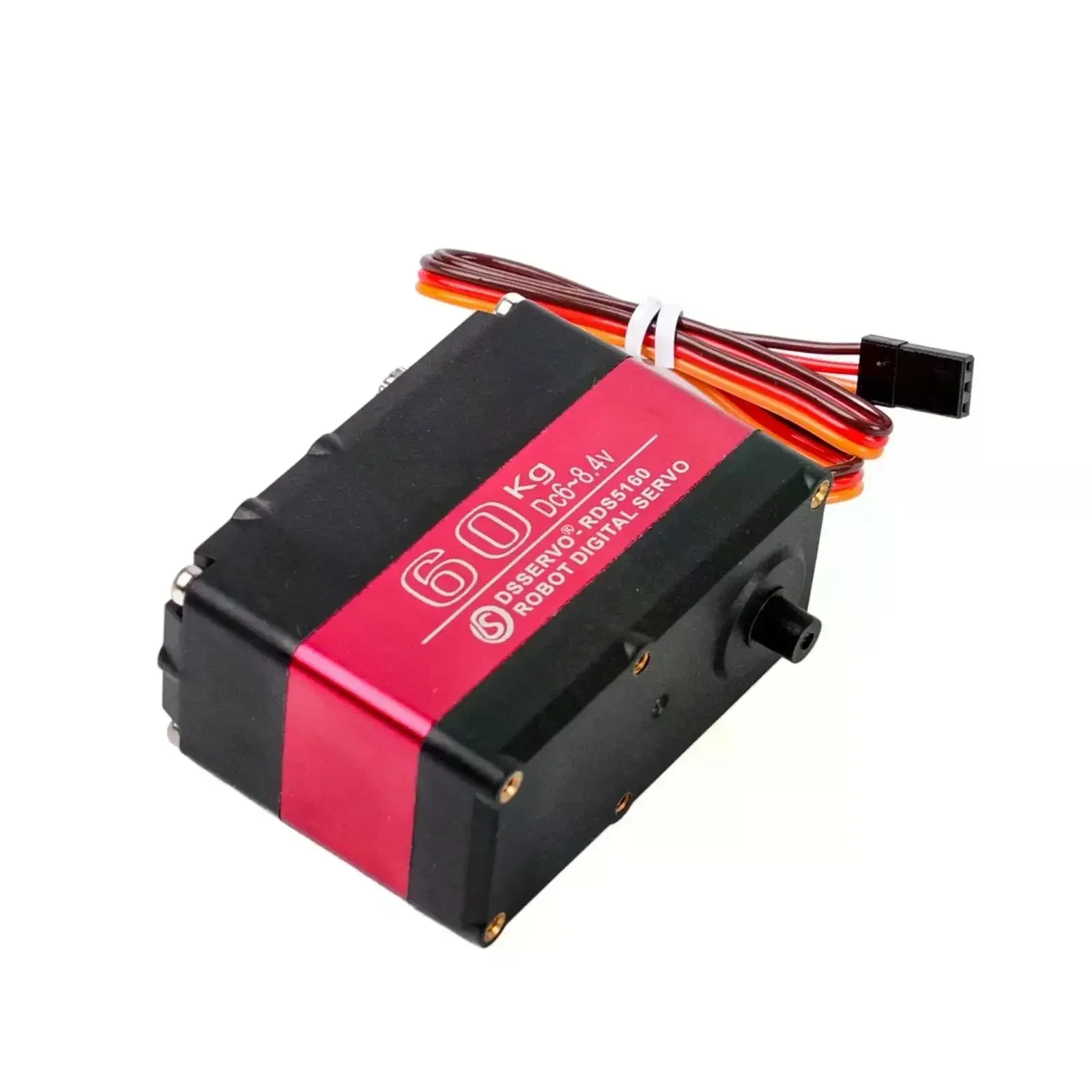 Фото Цифровой сервопривод RDS5160 SSG 60 кг, 180/270 градусов, 7.4В, с высоким крутящим моментом, металлическим редуктором и U-образным кронштейном для DIY робототехники №4